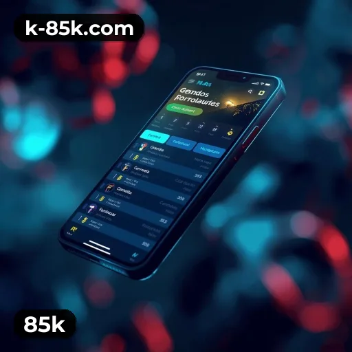 85k login — painel de entrada no app oficial